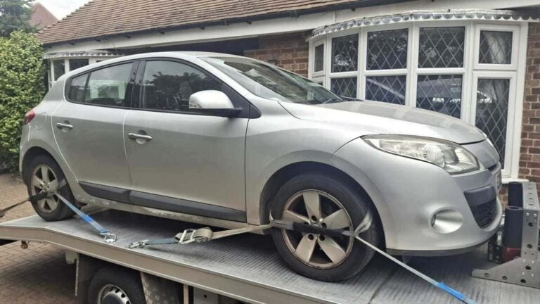 Renault Megan collected from Hertford SG14